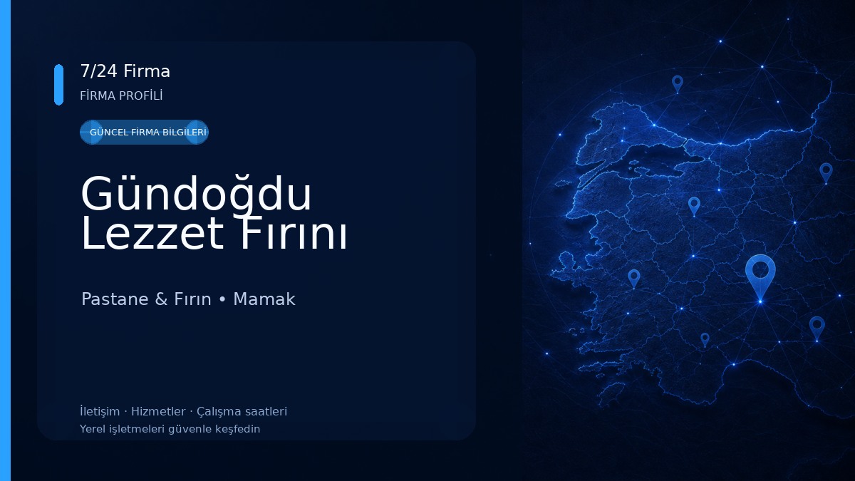 Gündoğdu Lezzet Fırını Pastane & Fırın