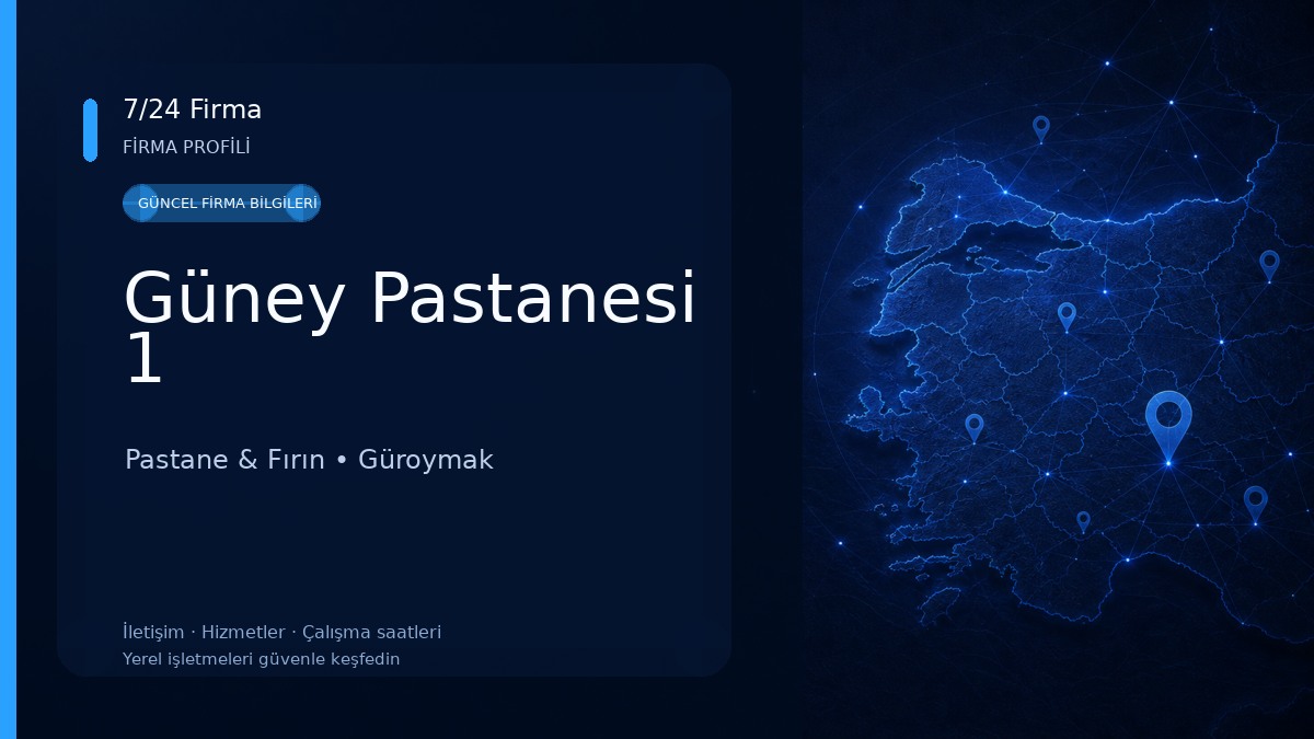 Güney Pastanesi 1 