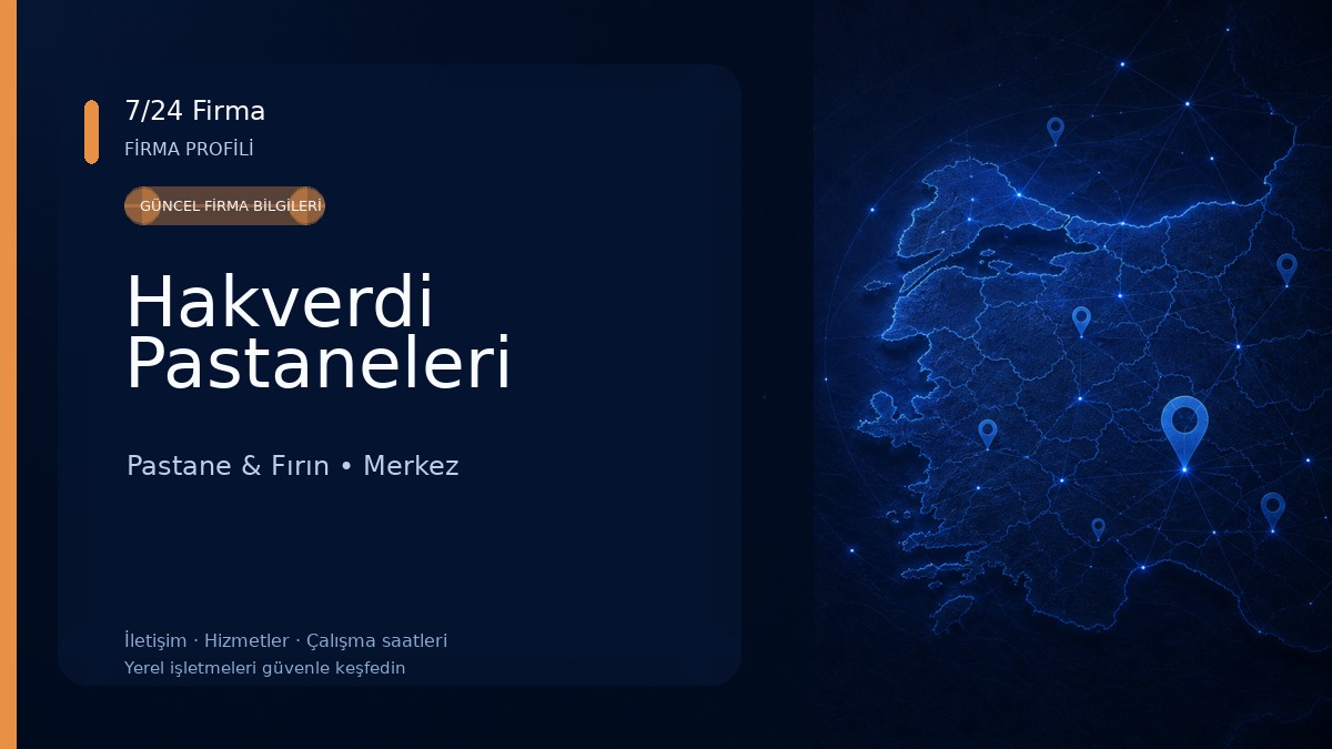 Hakverdi Pastaneleri Pastane & Fırın
