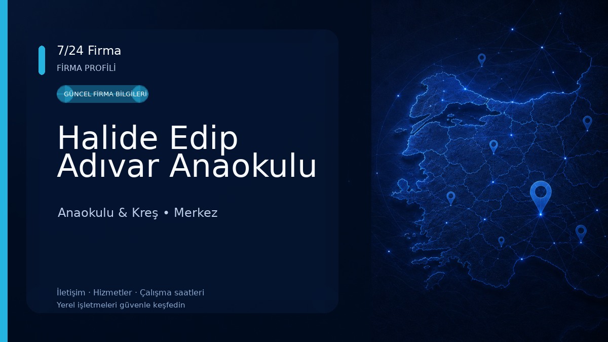 Halide Edip Adıvar Anaokulu 