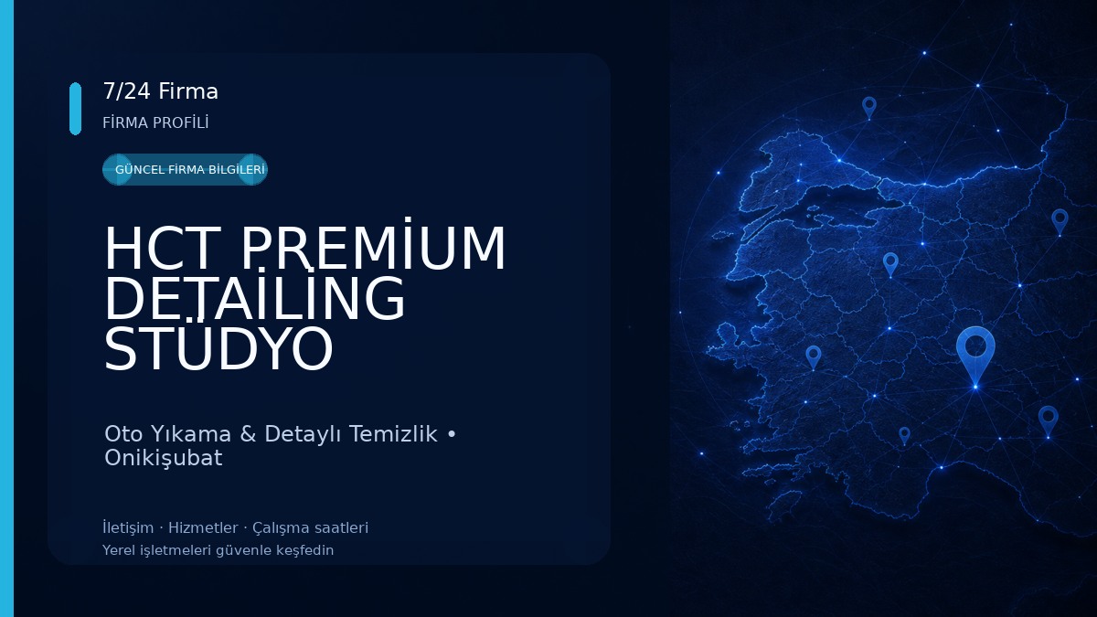 HCT PREMİUM DETAİLİNG STÜDYO Oto Yıkama & Detaylı Temizlik