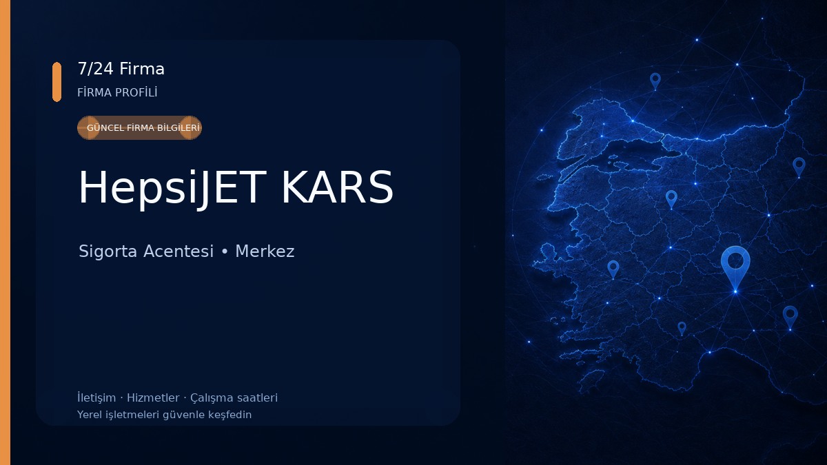 HepsiJET KARS Sigorta Acentesi