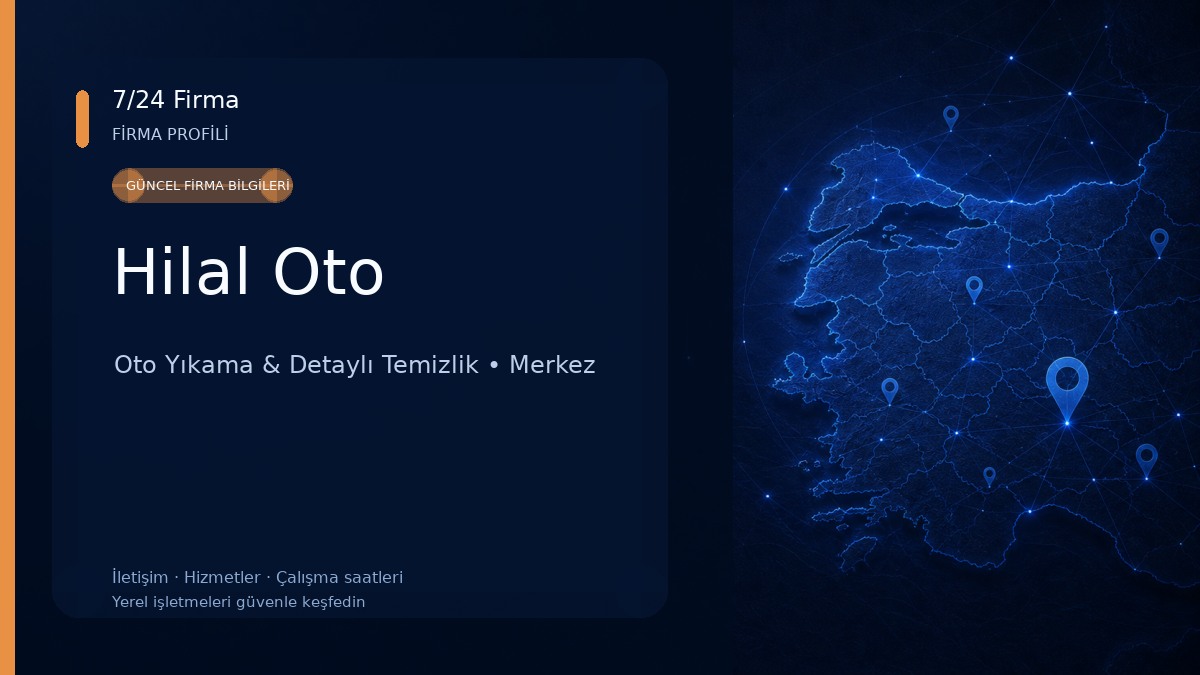 Hilal Oto Oto Yıkama & Detaylı Temizlik