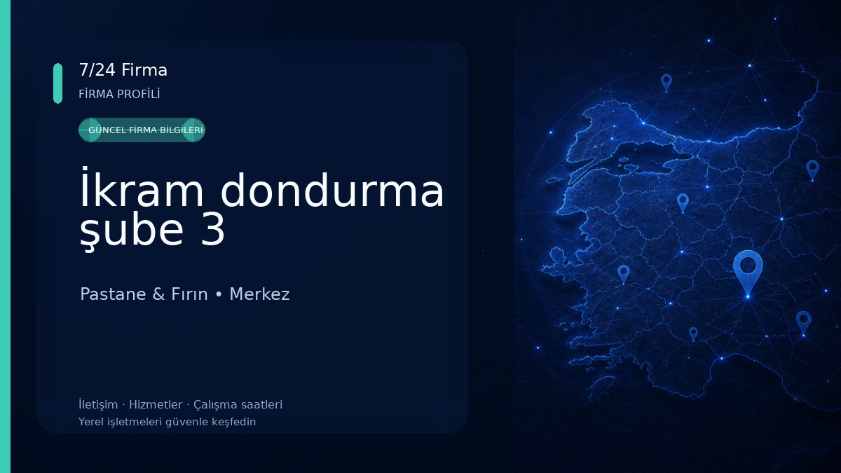 İkram dondurma şube 3 
