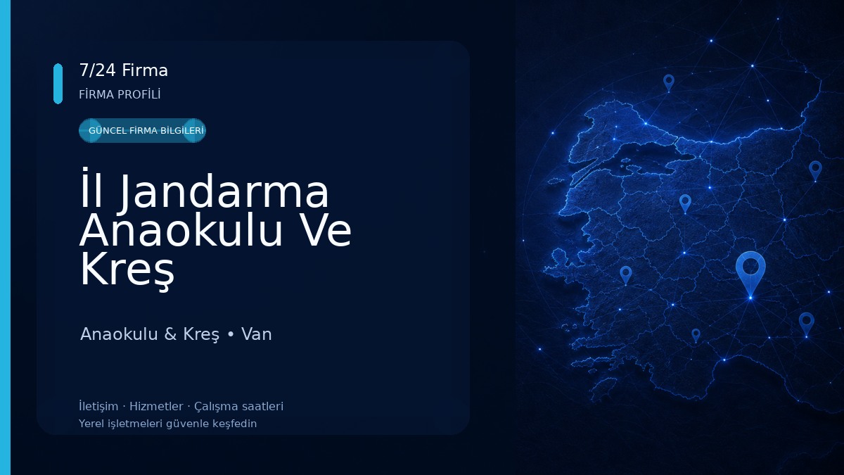 İl Jandarma Anaokulu Ve Kreş 