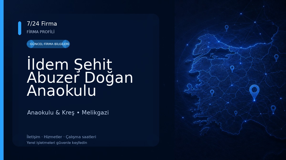 İldem Şehit Abuzer Doğan Anaokulu Anaokulu & Kreş