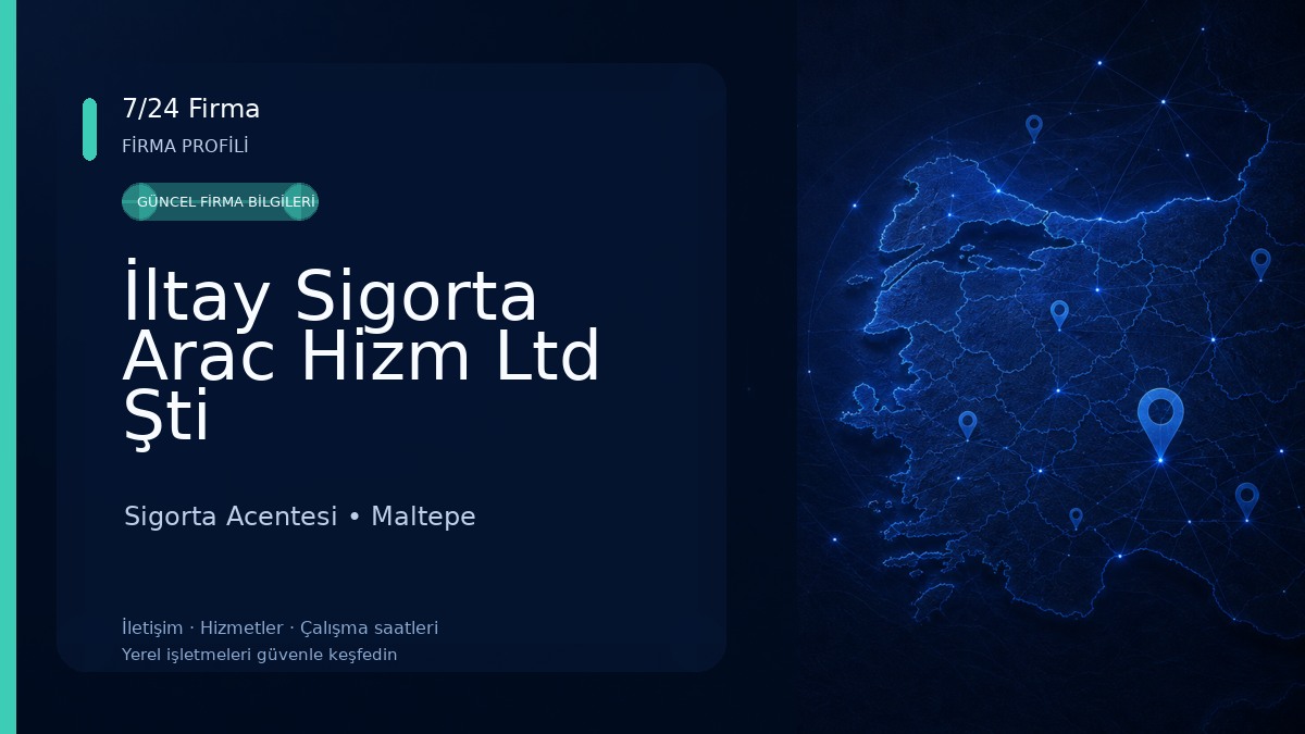 İltay Sigorta Arac Hizm Ltd Şti Sigorta Acentesi