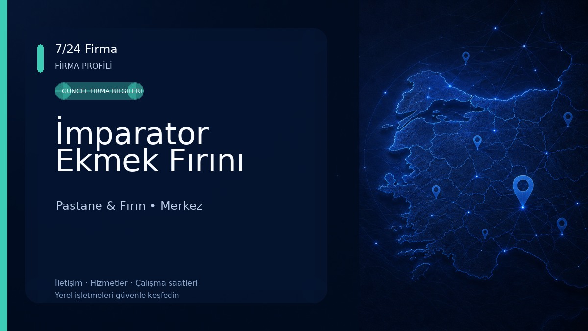 İmparator Ekmek Fırını Pastane & Fırın