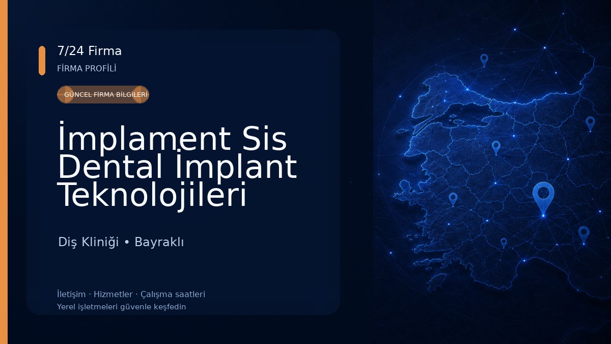İmplament Sis Dental İmplant Teknolojileri