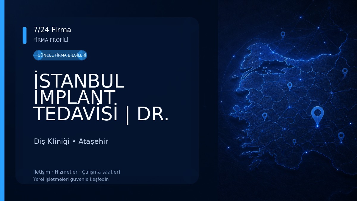 İSTANBUL İMPLANT TEDAVİSİ | DR. DT. TOLGA GÜLÇİÇEK