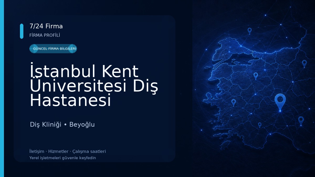 İstanbul Kent Üniversitesi Diş Hastanesi Diş Kliniği