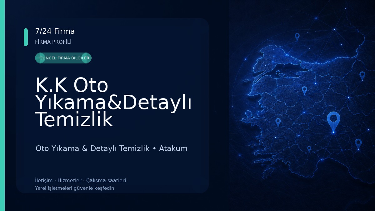 K.K Oto Yıkama&Detaylı Temizlik 