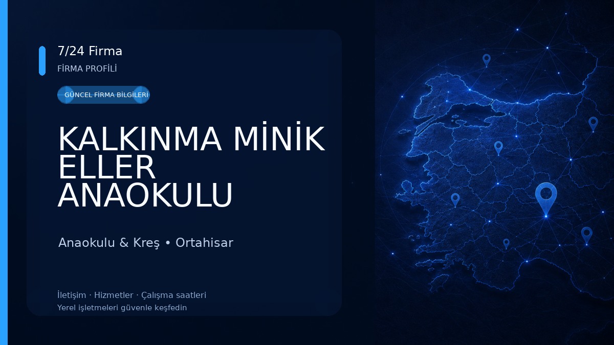 KALKINMA MİNİK ELLER ANAOKULU Anaokulu & Kreş