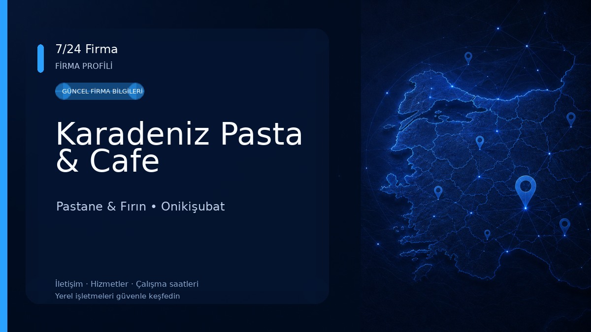 Karadeniz Pasta & Cafe Pastane & Fırın