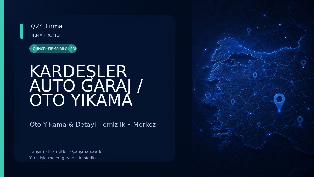 KARDEŞLER AUTO GARAJ / OTO YIKAMA Oto Yıkama & Detaylı Temizlik