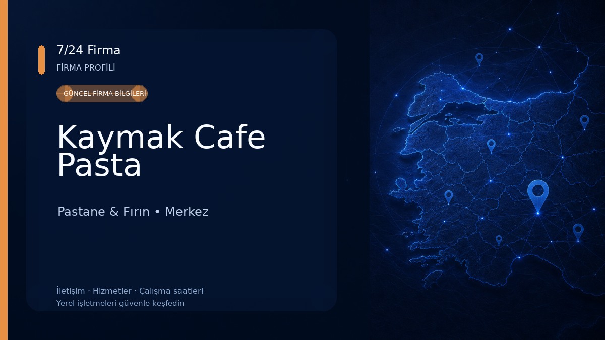 Kaymak Cafe Pasta Pastane & Fırın