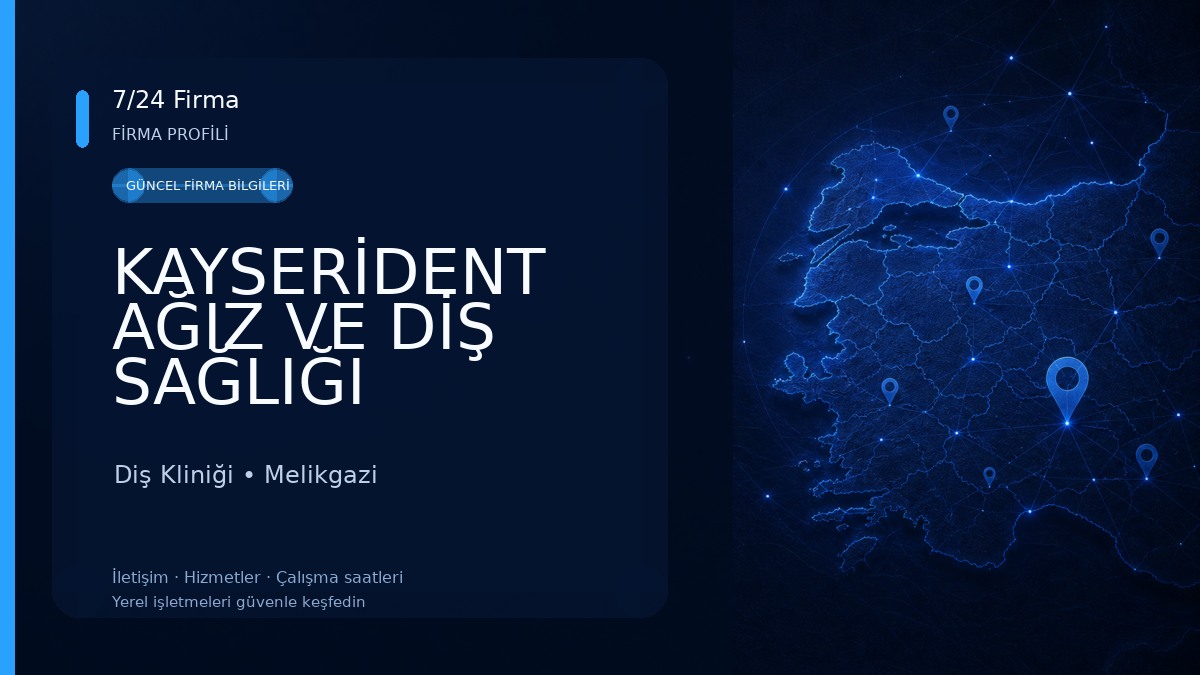KAYSERİDENT AĞIZ VE DİŞ SAĞLIĞI POLİKLİNİĞİ Diş Kliniği