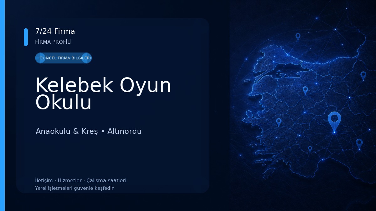 Kelebek Oyun Okulu