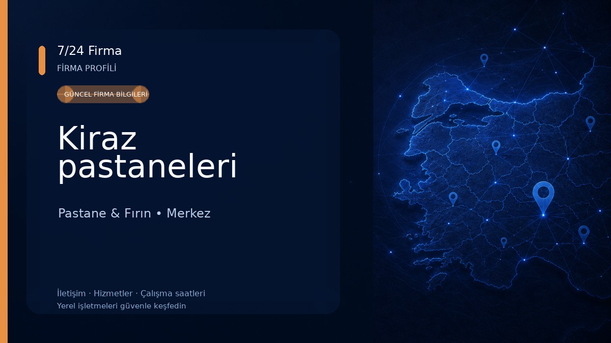 Kiraz pastaneleri 