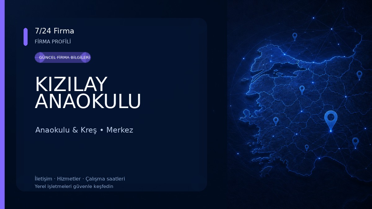 KIZILAY ANAOKULU Anaokulu & Kreş