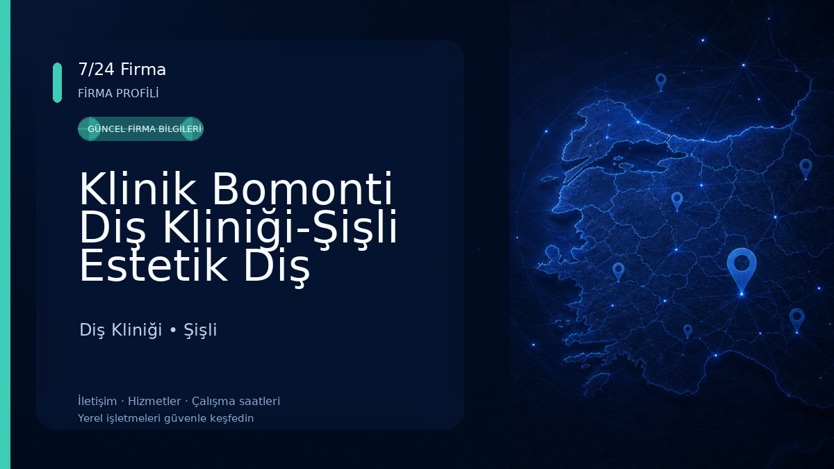 Klinik Bomonti Diş Kliniği-Şişli Estetik Diş Hekimi-Premium Dental Clinic Istanbul Diş Kliniği