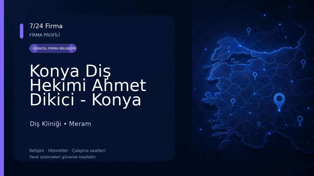 Konya Diş Hekimi Ahmet Dikici - Konya İmplant , Zirkonyum , Diş Estetik, Konya Diş Teli