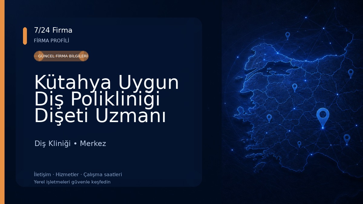 Kütahya Uygun Diş Polikliniği Dişeti Uzmanı Dr. Nisa Uygun