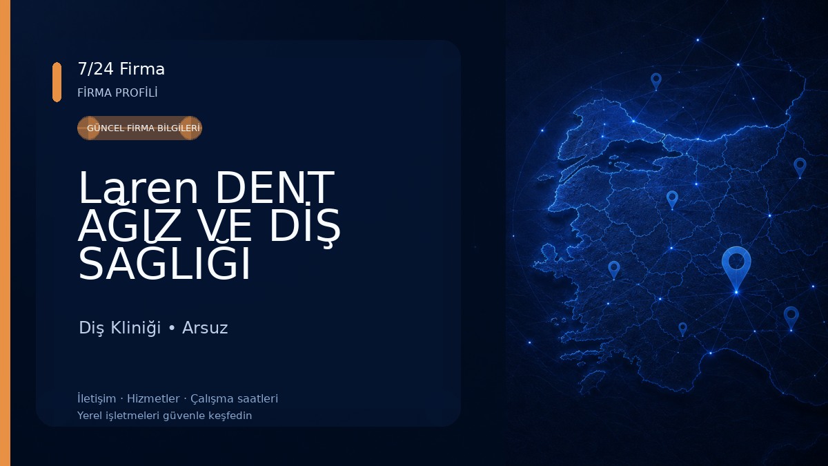 Laren DENT AĞIZ VE DİŞ SAĞLIĞI POLİKLİNİĞİ(ÇENE CERRAHI,ORTODONTİST,BAYRAMDA AÇIK,NÖBETÇİ DİŞ HEKİMİ) Diş Kliniği