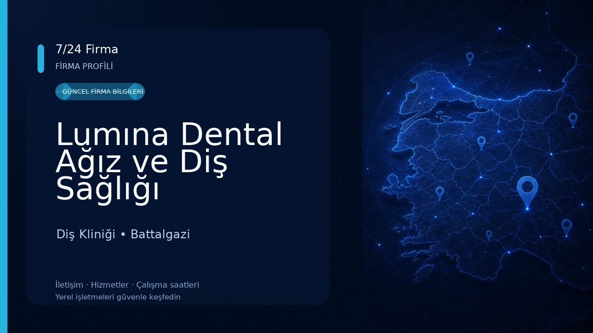 Lumına Dental Ağız ve Diş Sağlığı Polikliniği Diş Kliniği