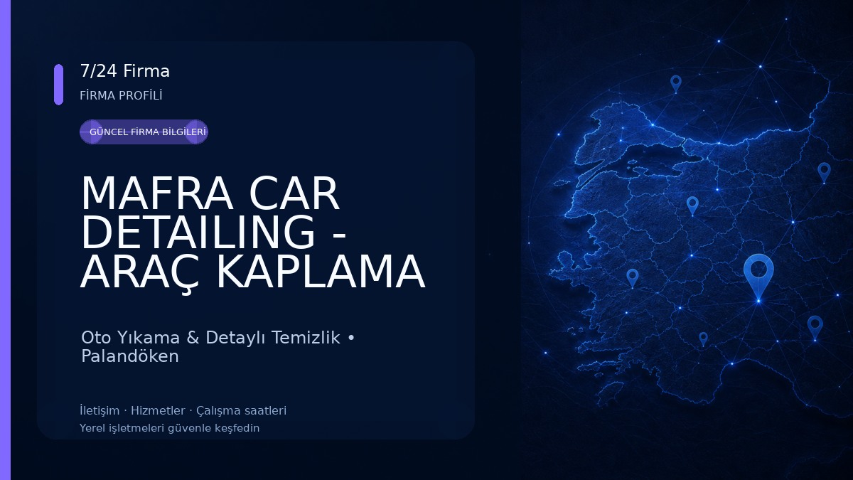 MAFRA CAR DETAILING - ARAÇ KAPLAMA & OTO YIKAMA - ERZURUM