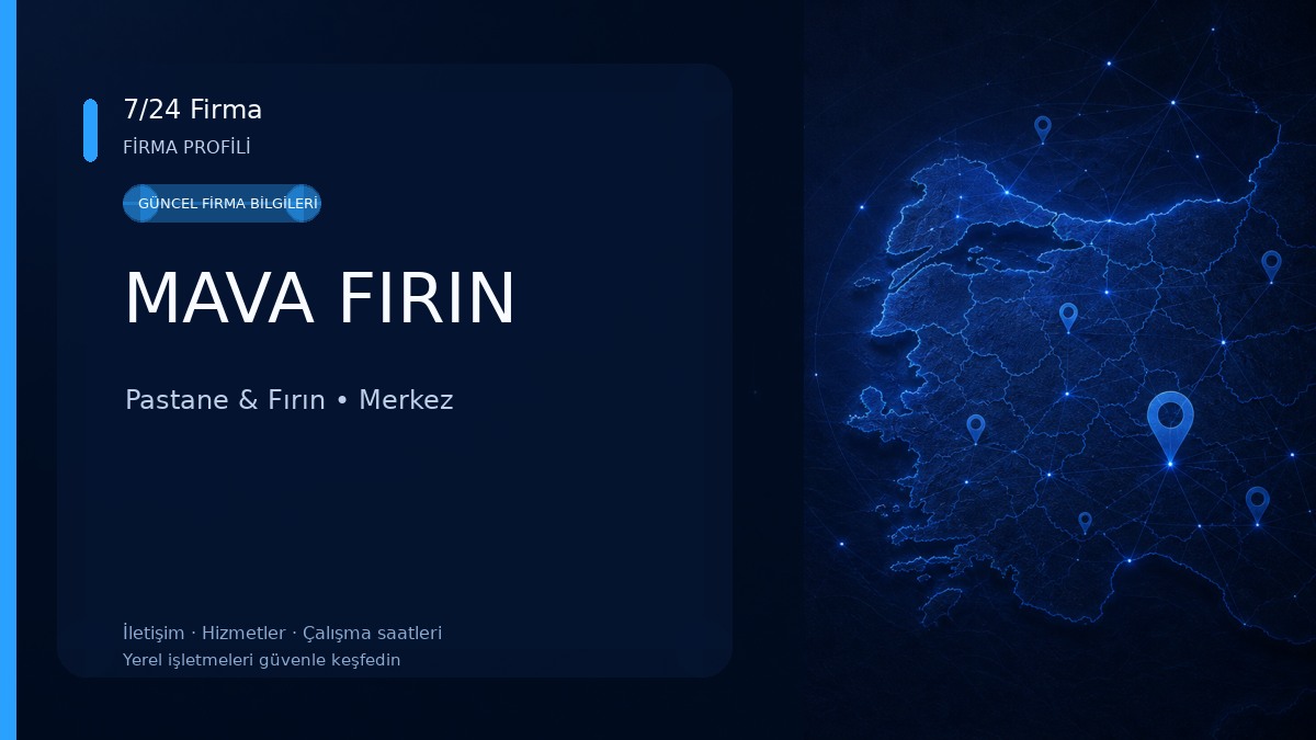 MAVA FIRIN Pastane & Fırın