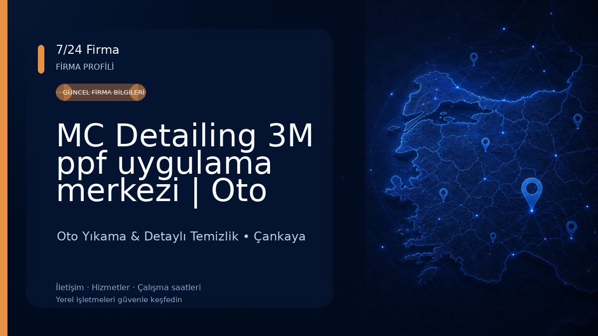 MC Detailing 3M ppf uygulama merkezi | Oto Kuaför | Seramik Cam Filmi | 3 M Bayisi | Araç Kaplama