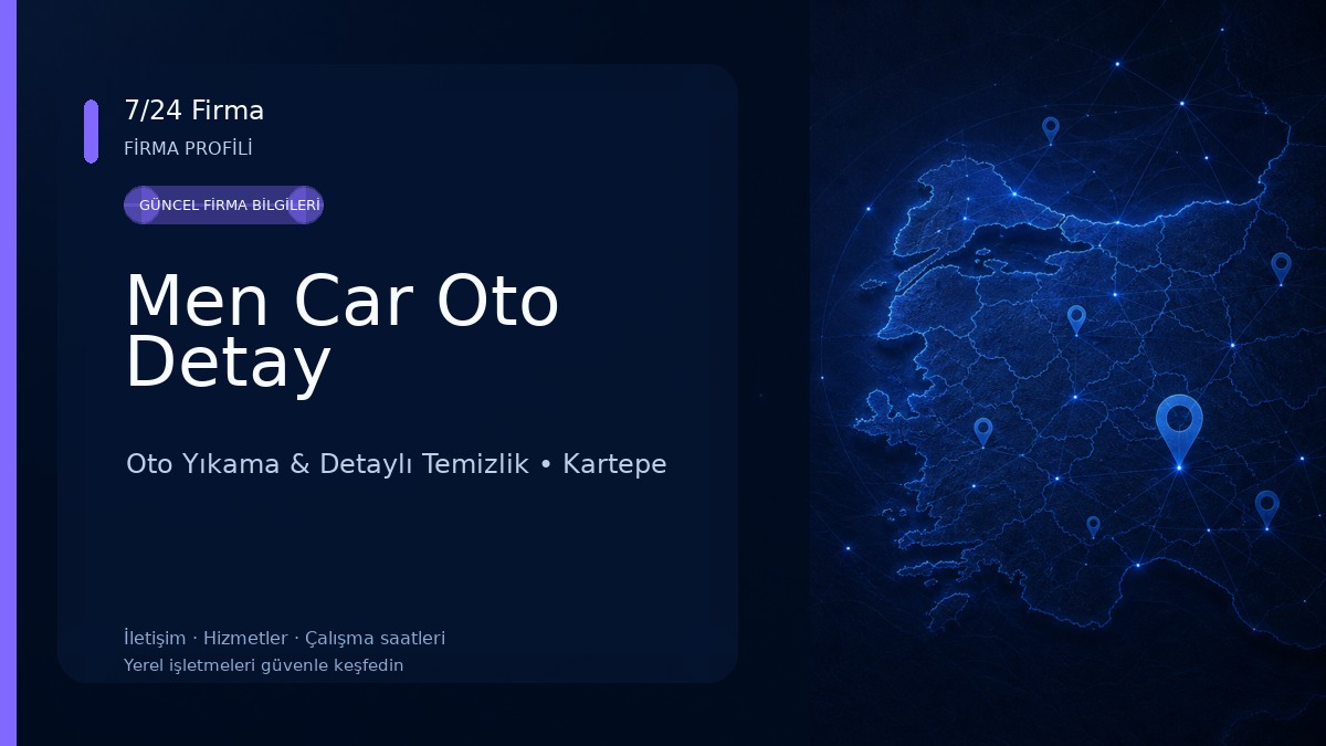 Men Car Oto Detay Oto Yıkama & Detaylı Temizlik