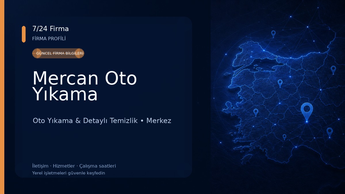 Mercan Oto Yıkama Oto Yıkama & Detaylı Temizlik