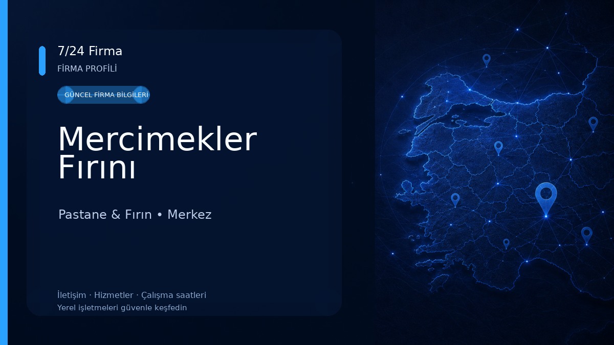 Mercimekler Fırını Pastane & Fırın