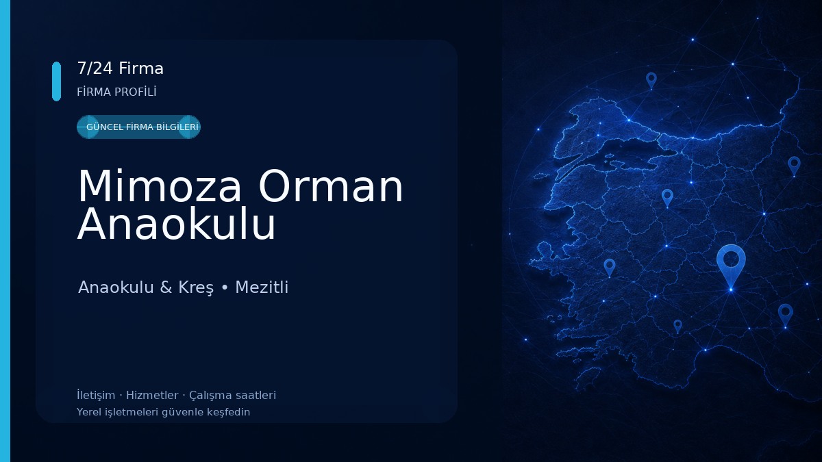 Mimoza Orman Anaokulu
