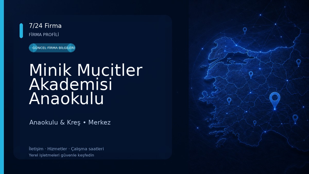 Minik Mucitler Akademisi Anaokulu 