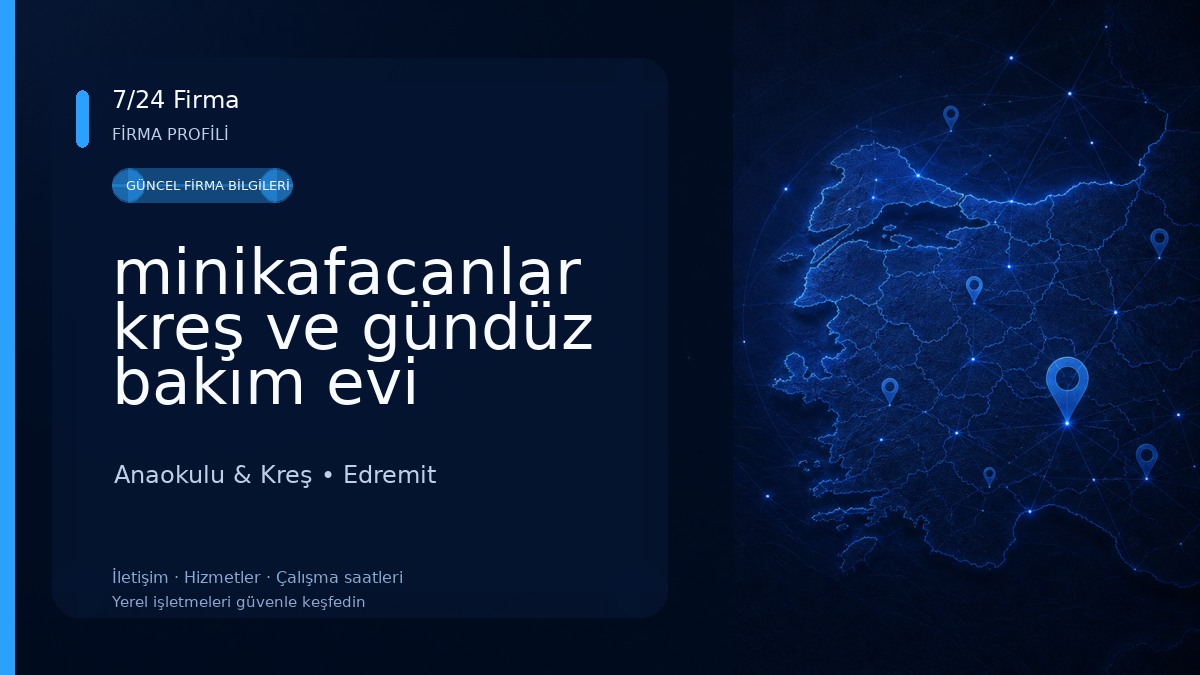 minikafacanlar kreş ve gündüz bakım evi 