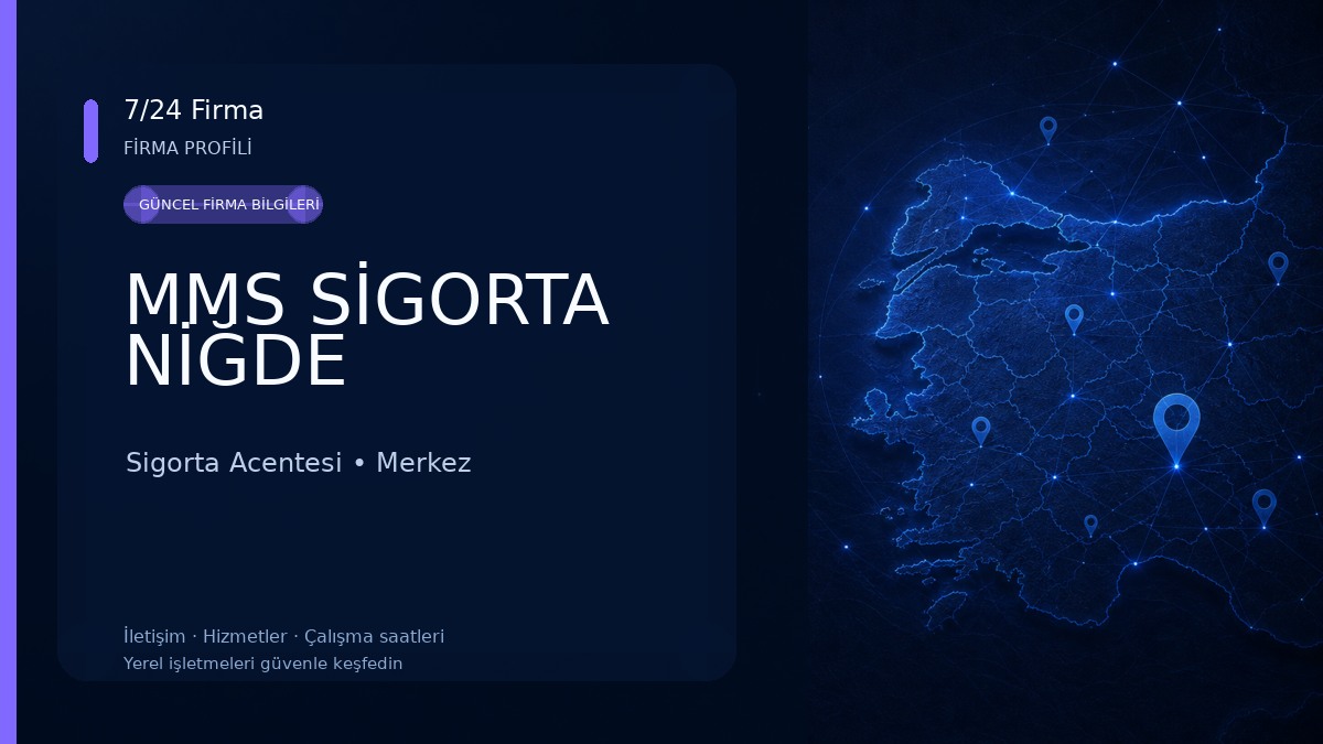 MMS SİGORTA NİĞDE 