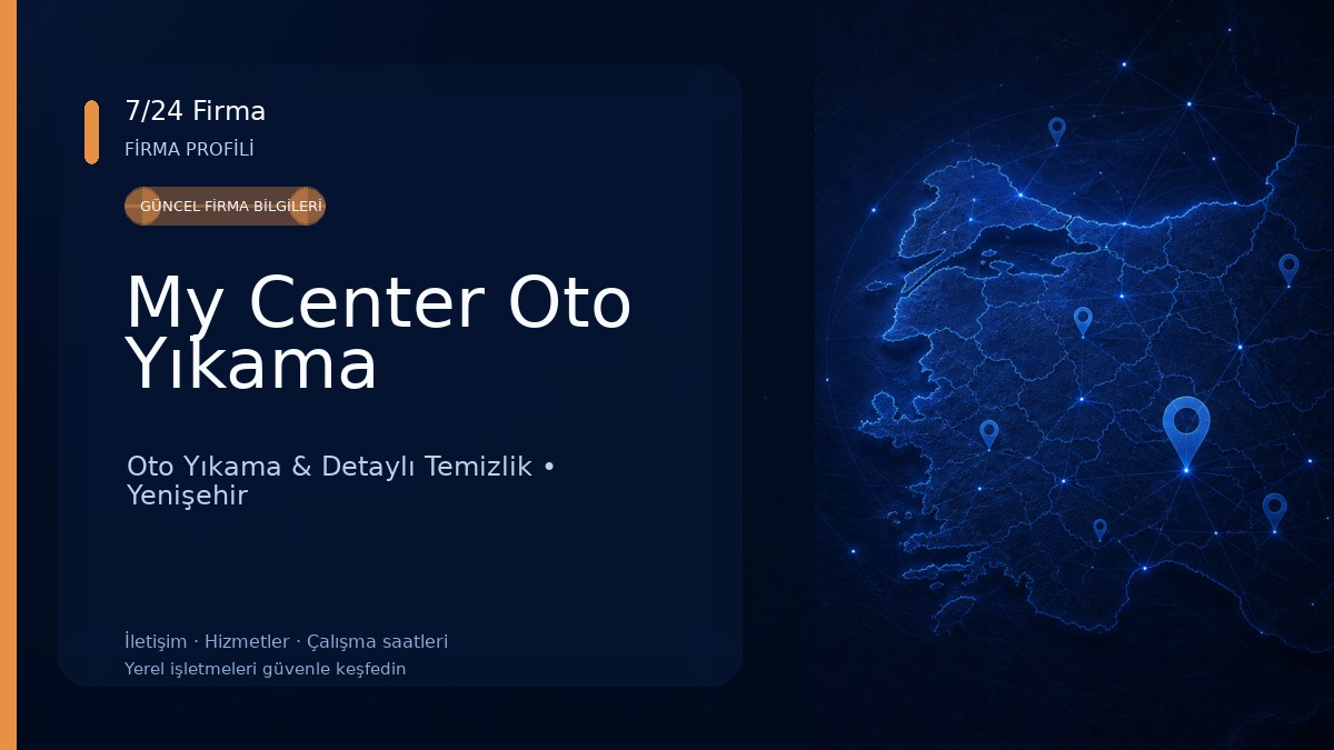 My Center Oto Yıkama Oto Yıkama & Detaylı Temizlik