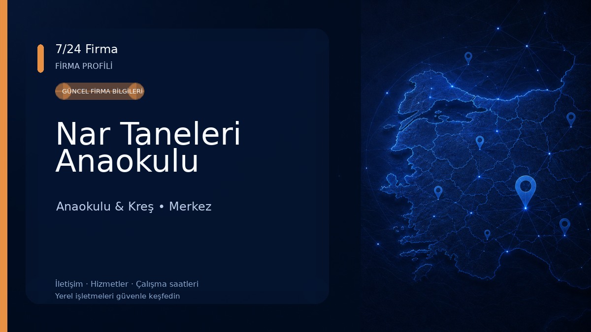 Nar Taneleri Anaokulu 
