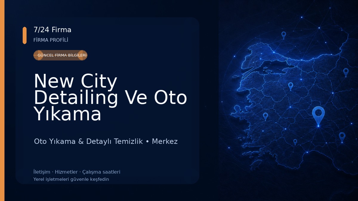 New City Detailing Ve Oto Yıkama 