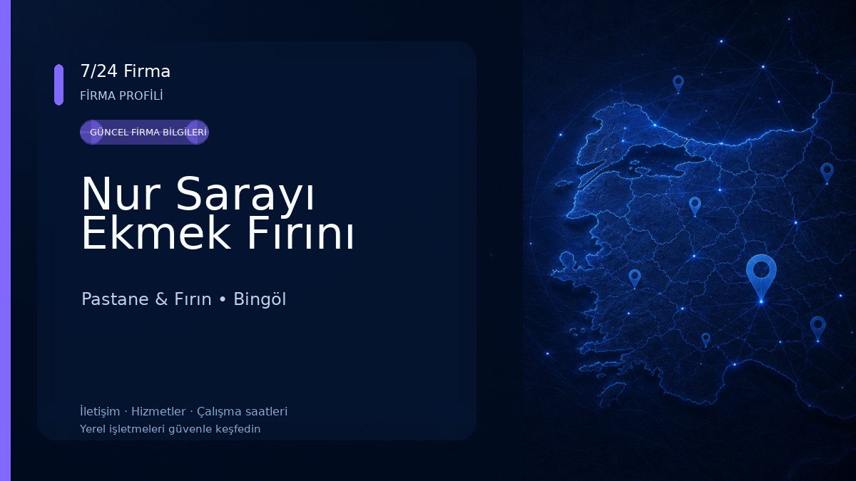 Nur Sarayı Ekmek Fırını Pastane & Fırın