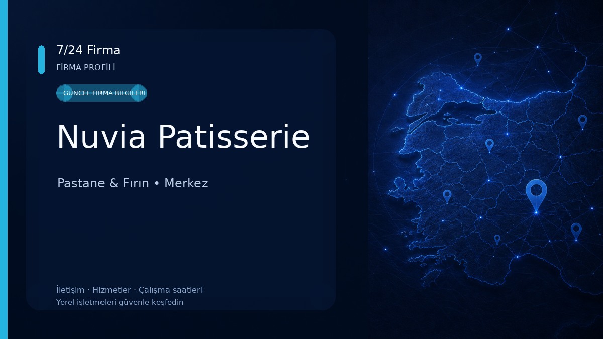 Nuvia Patisserie Pastane & Fırın