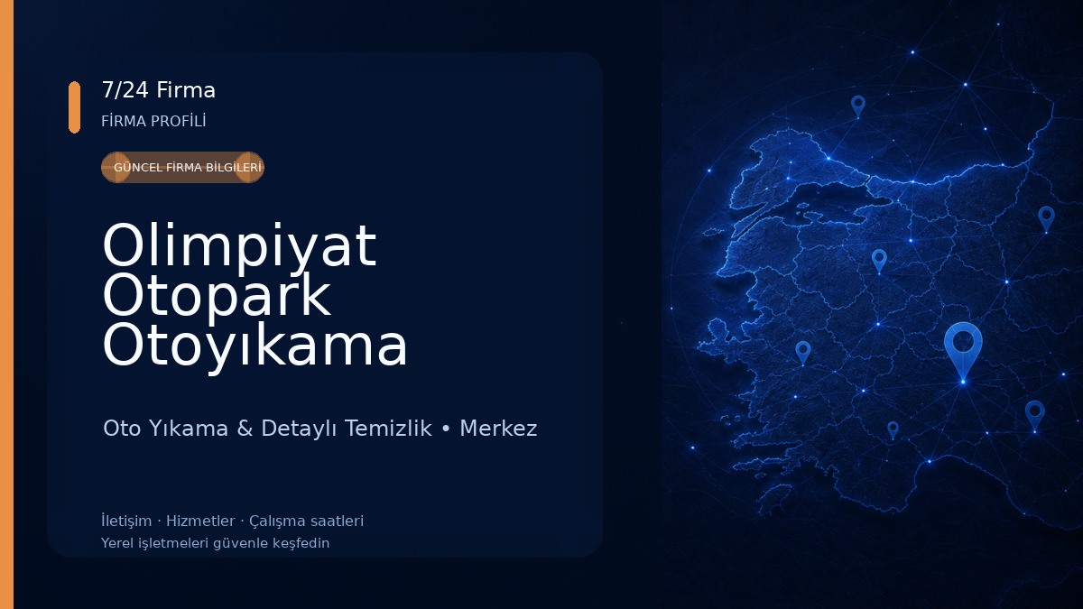 Olimpiyat Otopark Otoyıkama Oto Yıkama & Detaylı Temizlik