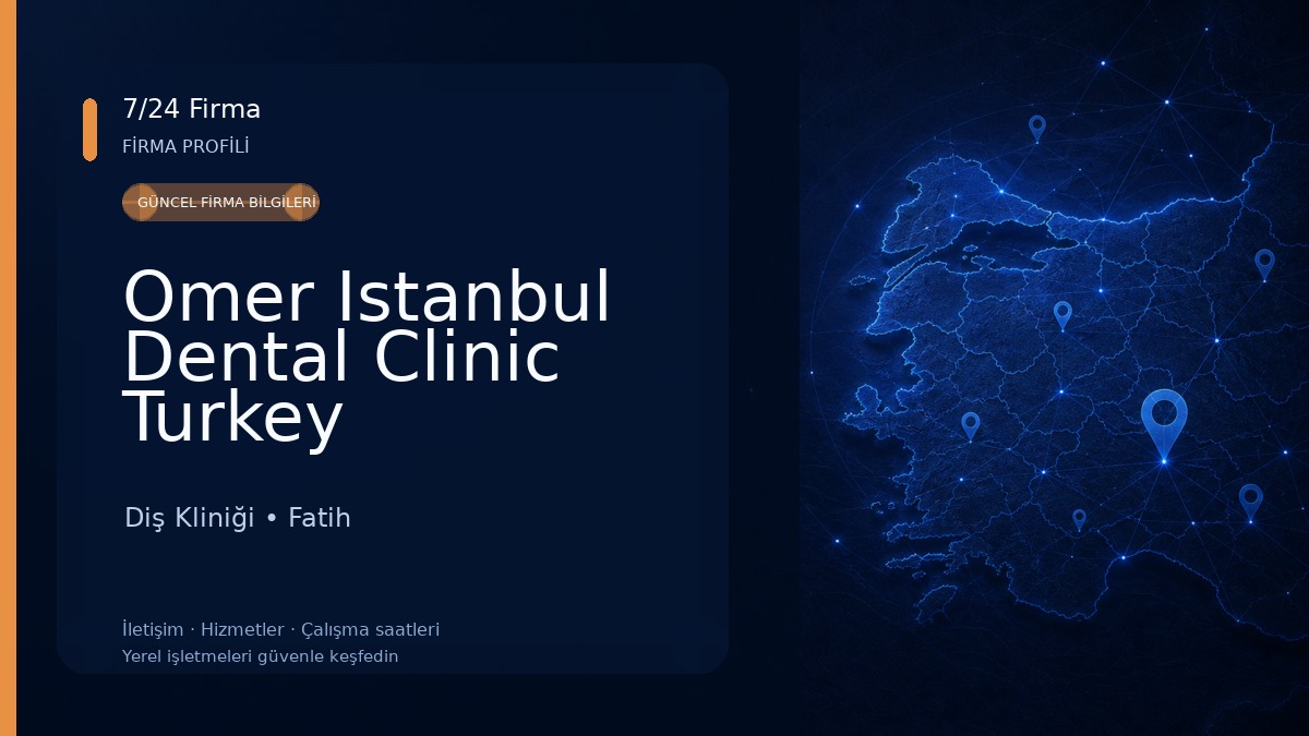 Omer Istanbul Dental Clinic Turkey Diş Kliniği