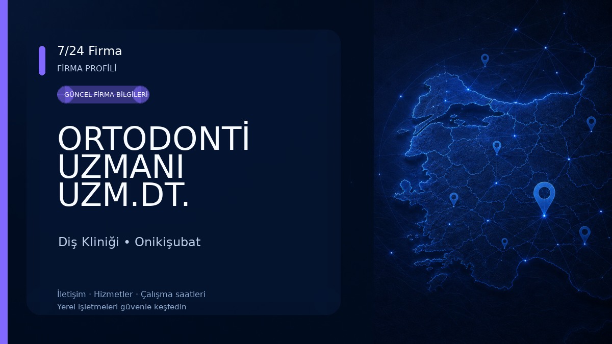 ORTODONTİ UZMANI UZM.DT. BAYRAM ASARKAYA 