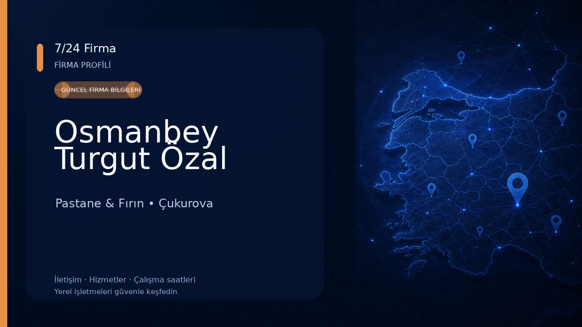 Osmanbey Turgut Özal Pastane & Fırın