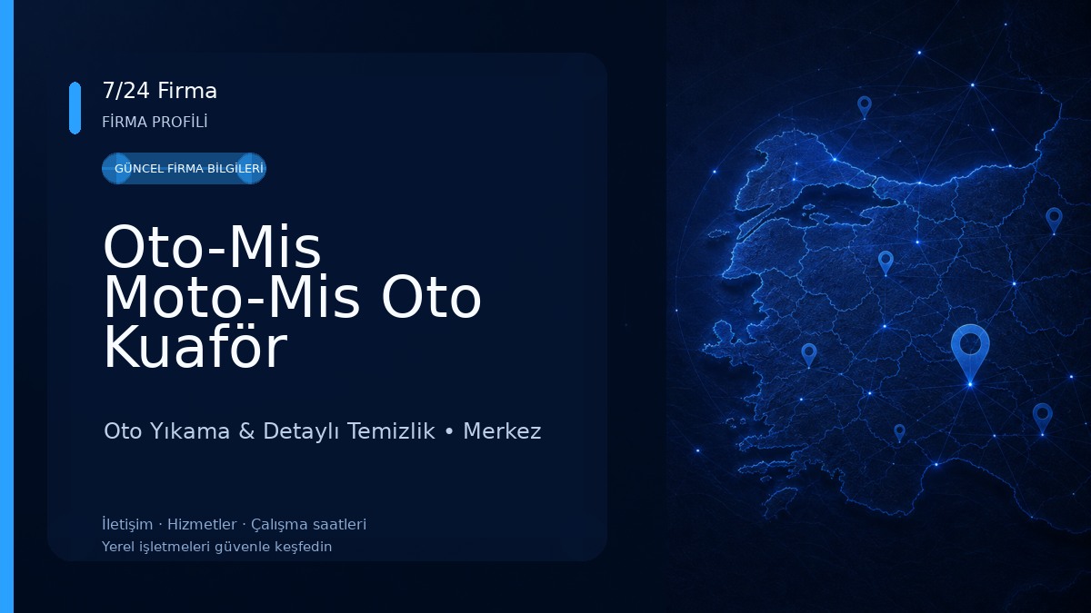Oto-Mis Moto-Mis Oto Kuaför Çanakkale Oto Yıkama & Detaylı Temizlik