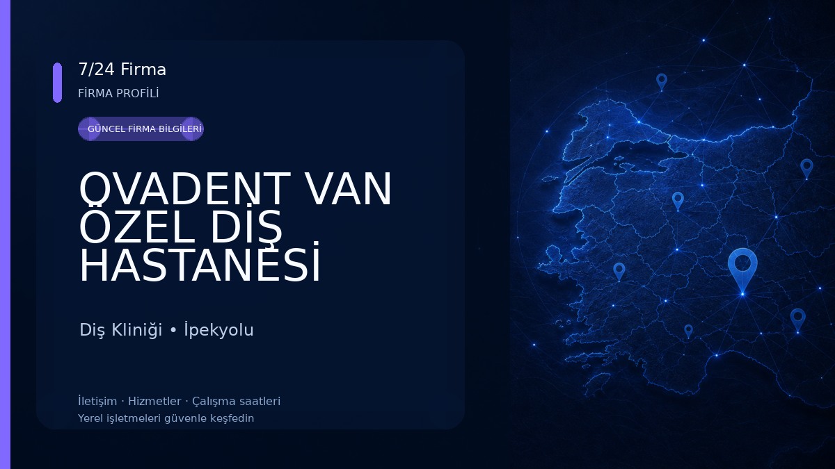 OVADENT VAN ÖZEL DİŞ HASTANESİ
